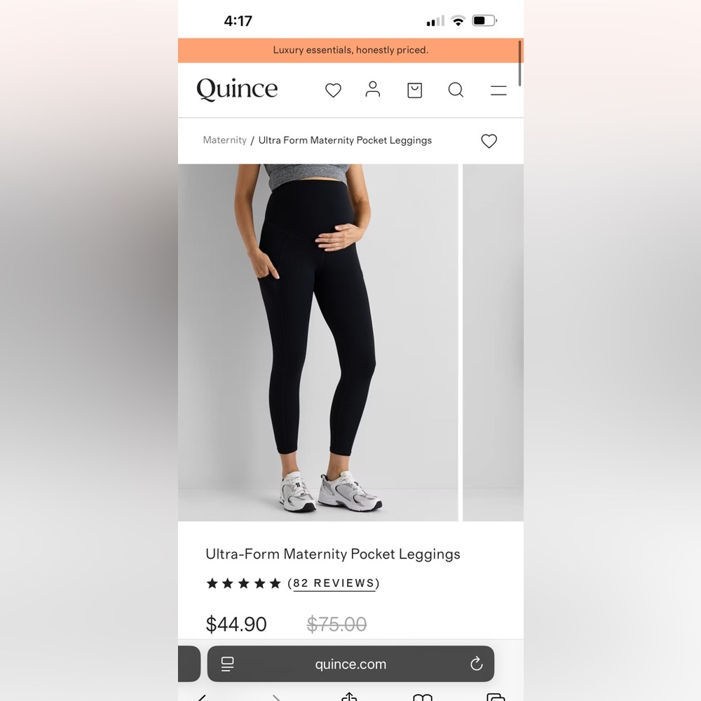 Maternity leggings